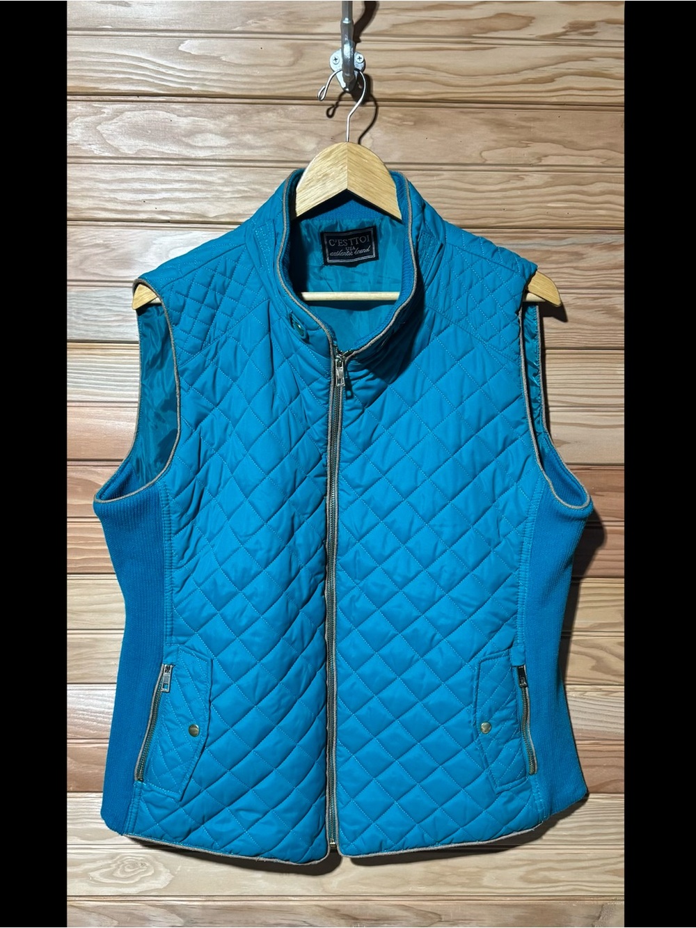 Crested Butte Teal Quilted Women's Vest - Crested Butte